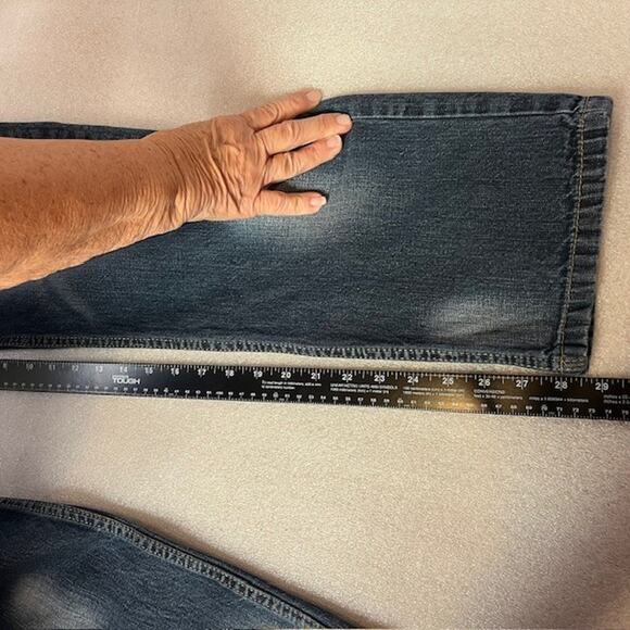 Paper Denim & Cloth 34x30 Straight Leg Jeans Mens Distressed. Casual Or Work - Picture 3 of 8